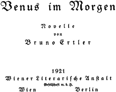 Bruno Ertler: Venus im Morgen