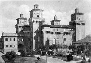 Das Kastell von Ferrara