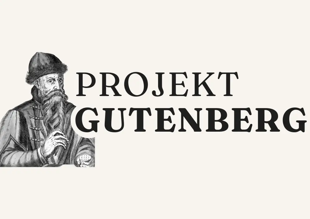 Projekt Gutenberg Logo-grau